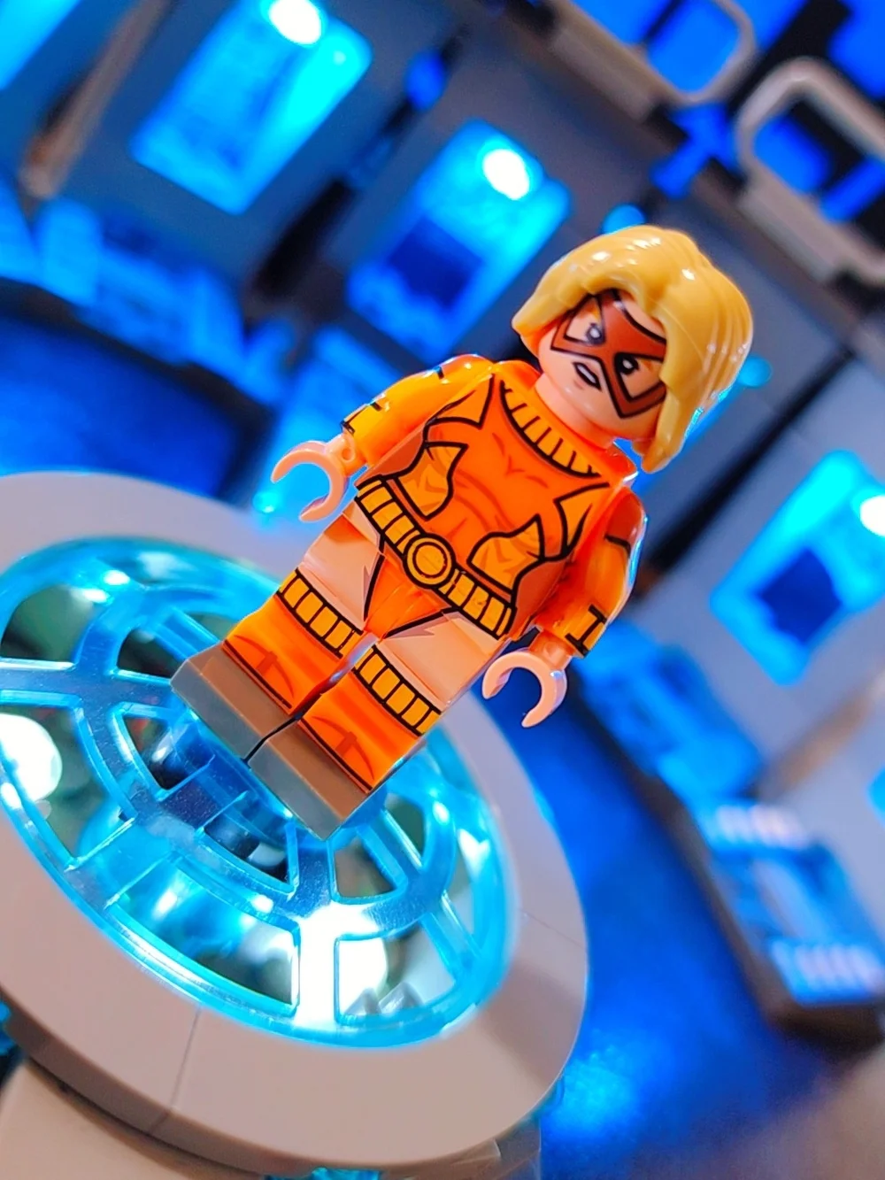Terra Teen Titans Minifigure Lego Compatible
